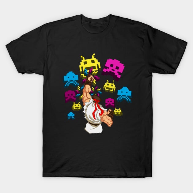 Street Invasion T-Shirt by retrogameraddict